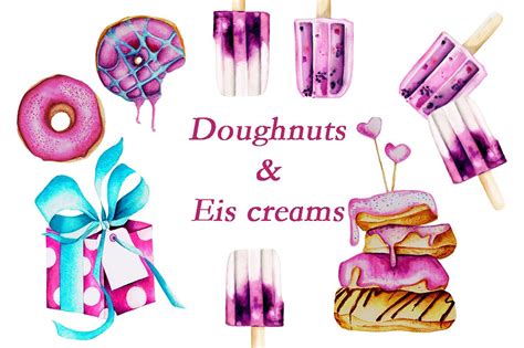 Doughnuts And Eis Cream Creative Daddy