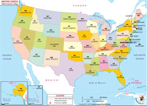 Capital Usa States Usa States Capital And Largest City In This