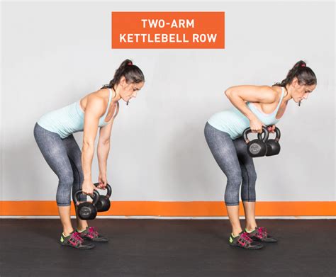 Two Arm Kettlebell Row G4 Physiotherapy And Fitness