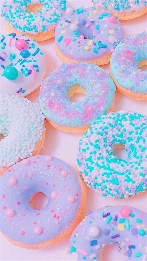 Aesthetic Pastel Donuts Wallpapers Download Mobcup