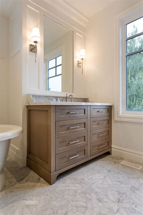 Master Bathroom 14 Sawn Oak Vanity By Veranda Estate Homes Inc