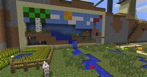 This minecraft backyard/garden landscaping ideas tutorial on xbox/pe/ps3/pc is cool and simple to do. Minecraft: Much to Do About Gardens « Load Save :: WonderHowTo
