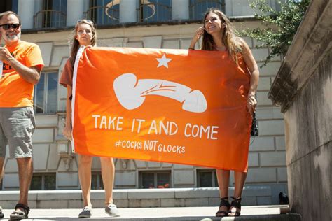 Nsfw Shirt Spotted At Cocks Not Glocks Protest At University Of Texas