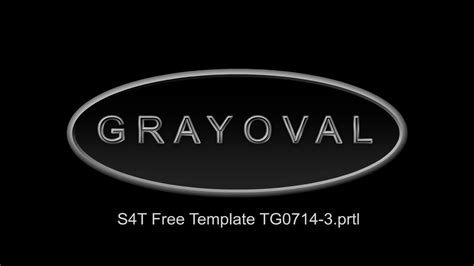To import a title as a template: style4type: Free S4T Premiere Pro Title Template: Gray Oval