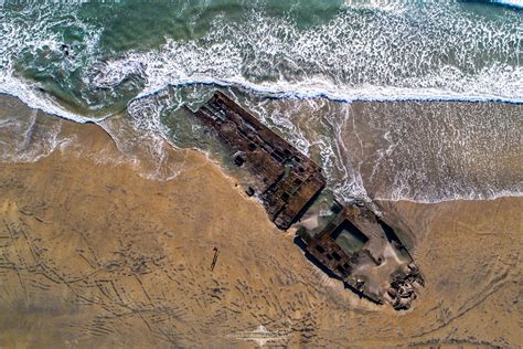The Amazing Shipwreck At Coronado Beach Is Exposed For A Short Time