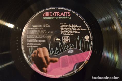 Dire Straits Money For Nothing 1988 Lp Vinyl V Comprar Discos Lp