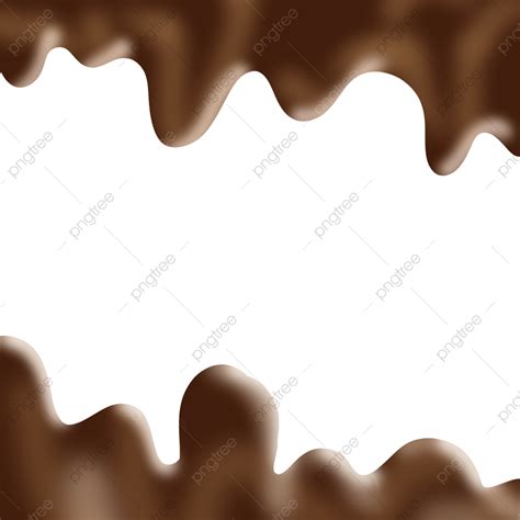 Dripping Sauce Clipart Transparent Background Dripping Chocolate Sauce
