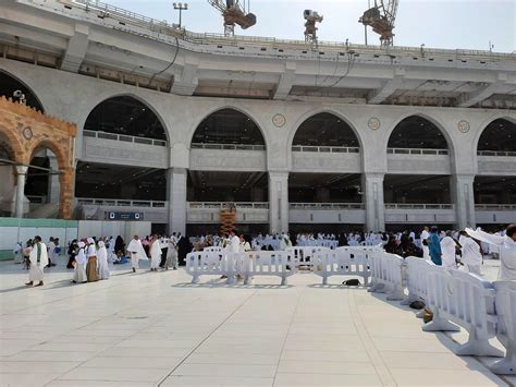 Mecca, Saudi Arabia, Sep 2022 - Beautiful inside view of Masjid Al