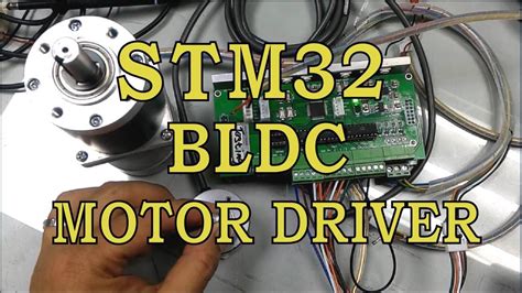 Stm32 Bldchall Sensor Motor Driver Pid Position Control Youtube