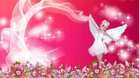 70 Pink Fairy Background Wallpapersafari