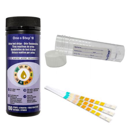100 X Urine Test Strips 10 Parameter Urinalysis Multi Sticks Sample