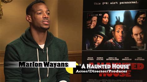 A Haunted House Interview With Marlon Wayans Youtube