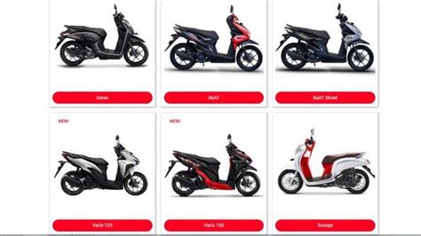 Daftar Harga Motor Honda Matik Terbaru 2023 Ada Vario 160 Beat