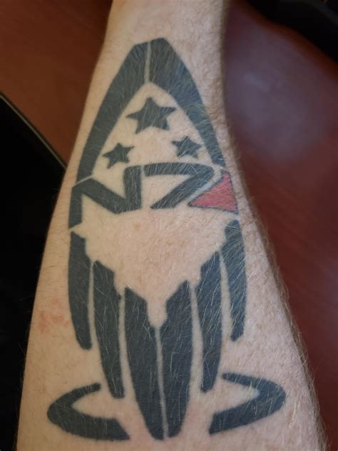 Seen A Few Mass Effect Tattoos Figured I Would Share Mine Too R