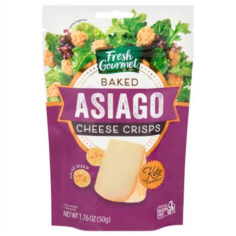 Fresh Gourmet Asiago Cheese Salad Crisps 176 Oz Fred Meyer