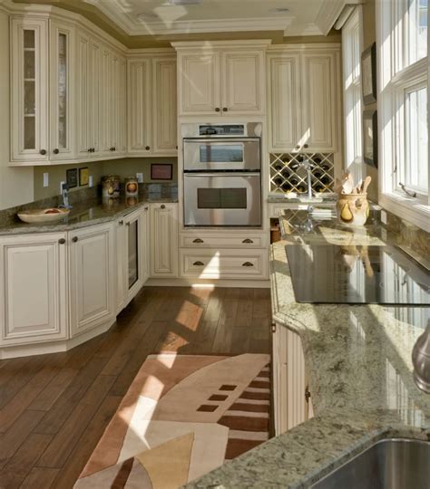 I've never thought the gray floors matched well to the countertops, but nervous about real hardwood floors in kitchen. 41 White Kitchen Interior Design & Decor Ideas (PICTURES)