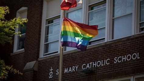 Some Catholic Schools In Ontario Fly Rainbow Pride Flag For 1st Time
