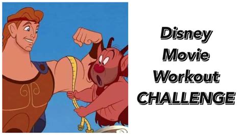 Workout To Your Favorite Disney Movies With This Disney Movie Workout Challenge Inside The Magic