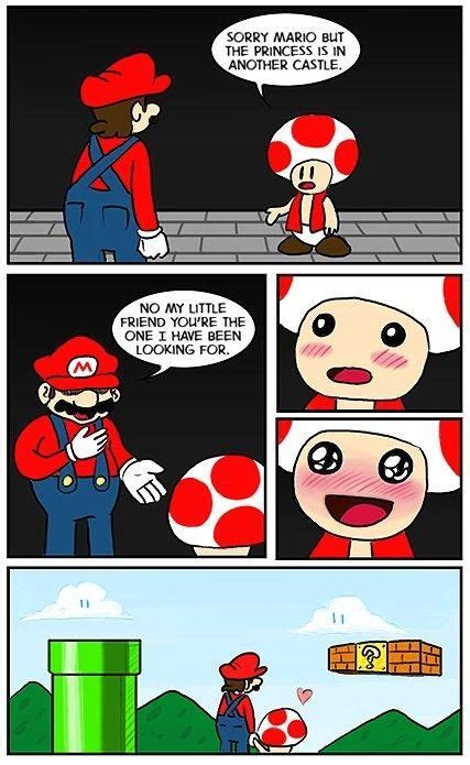 Mario Is Tired Of Always Saving Peach Video Game Humor Mario
