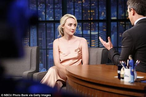 Saoirse Ronan Says She Had A Drink Before Seeing Lady Bird Express Digest