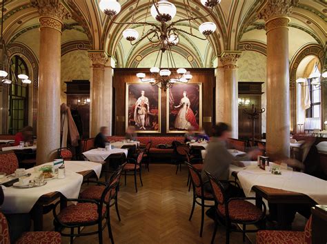 Have A Melange At The Cafe Central In Vienna Austria Vienna