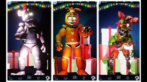 Christmas Fnaf Special Delivery Stylized Withered Fnaf 2 Animatronics