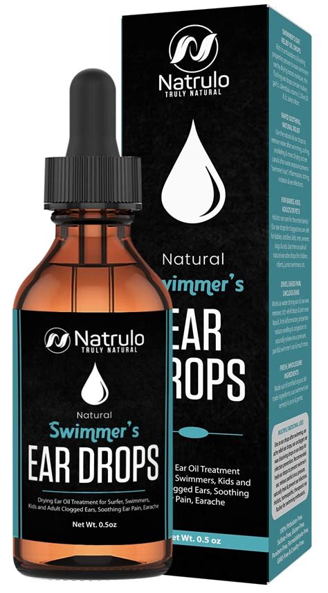 Buy Natural Ear Drops For Swimmers Ear Y Swimmers Ear Drops For