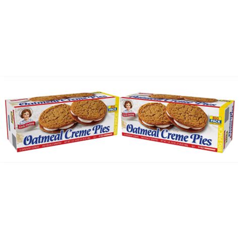 Oatmeal Creme Pies Big Packs 2 Boxes 24 Individually Wrapped