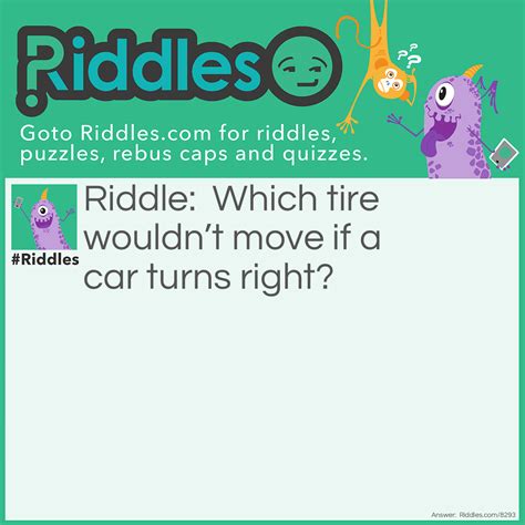 Is There 5 Tires For A Car Riddle And Answer