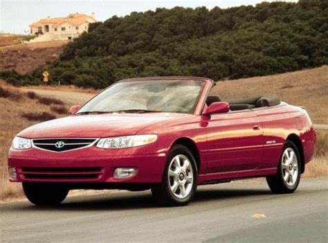 Used 2000 Toyota Solara Sle Convertible 2d Prices Kelley Blue Book