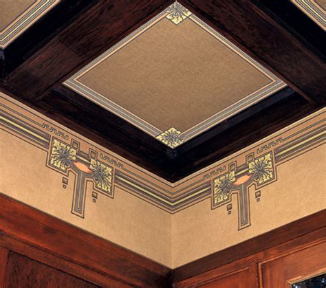 The Arts & Crafts Ceiling - Design for the Arts & Crafts House | Arts & Crafts Homes Online