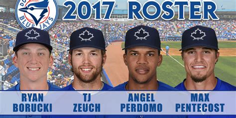 Blue Jays Announce 2017 Projected Roster Blue Jays