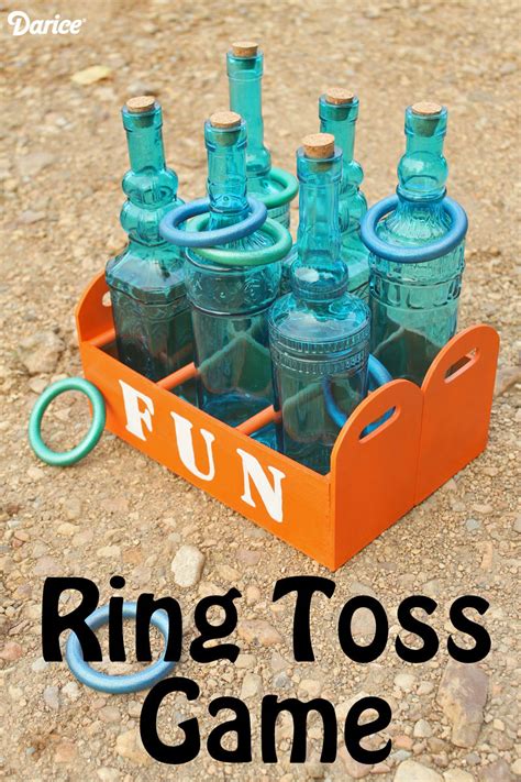 There isn't much uniqueness found in the typical ring toss game, but have you considered elevating it in the literal sense? DIY Ring Toss Game: Make Your Own From Live.Craft.Love