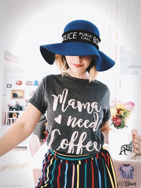 Mama Needs A Coffee T Shirt In 2020 Mom Shirts Brand Name Clothing
