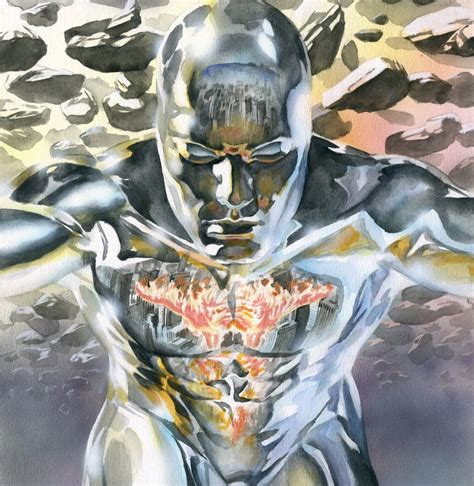 Alex Ross On Twitter Silver Surfer Marvel Comics Artwork