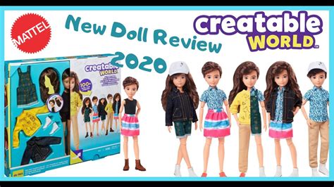 Mattel Creatable World Deluxe Character Kit Dc 965 Doll Review 2020