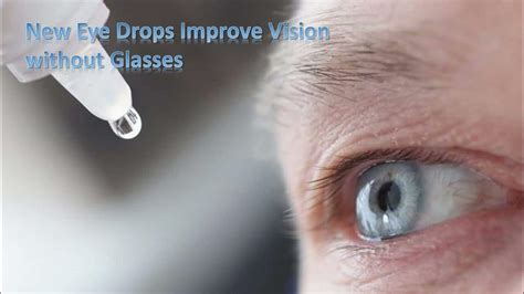 News New Eye Drops Improve Vision Without Glasses Youtube