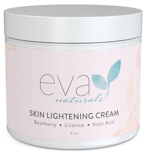 Skin Lightening Cream By Eva Naturals 4 Oz Hyperpigmentation Cream