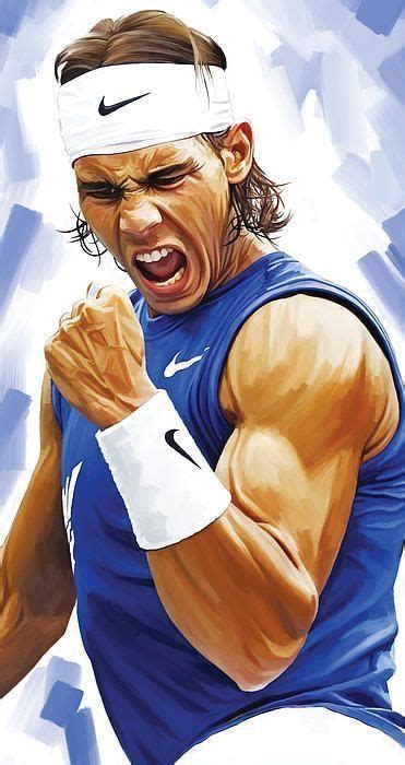 Pin by antonio lopes on Street art | Tennis art, Nadal tennis, Rafael nadal