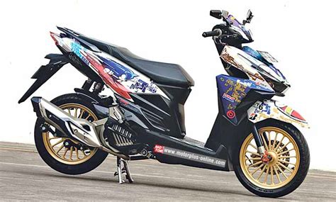 Motor vario 150 keluaran perusahaan besar yang berada di jepang yaitu honda memiliki segmen pasar yang besar. 50 Gambar Modifikasi Honda Vario 150 eSP Terbaru | Modif Drag