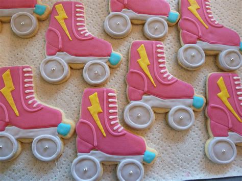 Retro Roller Skate Cookies For A Fun Birthday Party