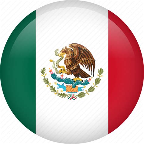 Mexico Circle Country Flag National Icon Download On Iconfinder