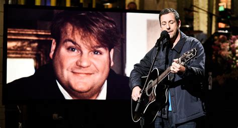 Adam Sandler Sings A Tribute To Chris Farley With The Song Chris