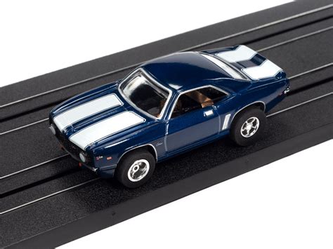 1970 Now Blue Ho Slot Car Auto World X Traction Ultra G Class Of 69