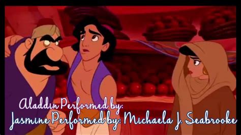 Theif Jasmine Fandub By Michaela J Seabrooke Aladdin Off Youtube