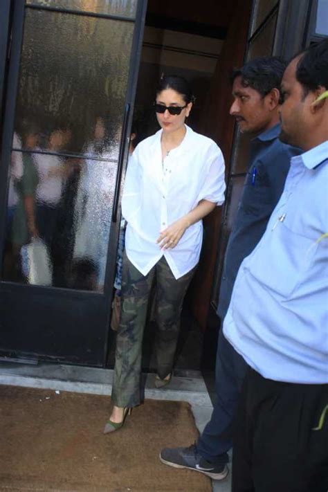Kareena Kapoor Khan Makes Camouflage Print Look Chic As She Steps Out On A Lunch Date With Her