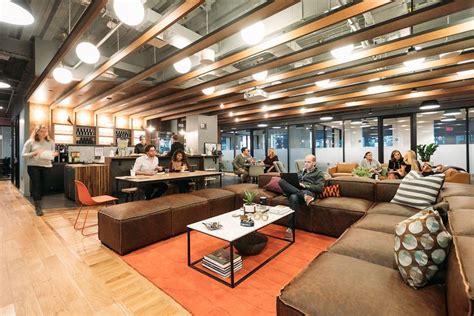 A Look Inside Weworks Nyc Coworking Space E 57th Common Area