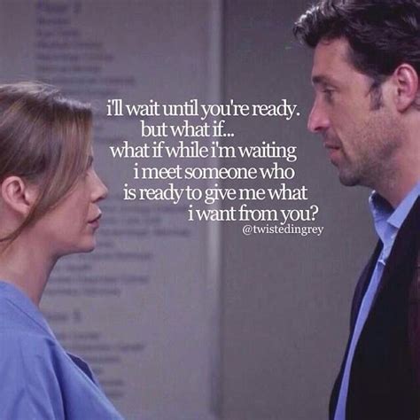 Meredith And Derek Sad Love Quotes Tv Quotes Quotable Quotes Movie Quotes Quotes To Live By