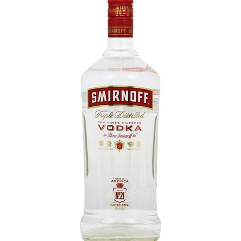 Smirnoff No 21 80 Proof Vodka 175 L Instacart
