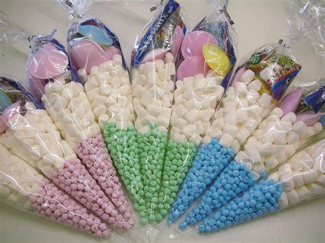 Sharpy Spartys 30 X Pre Filled Sweet Cones Kids Party Bags Childrens